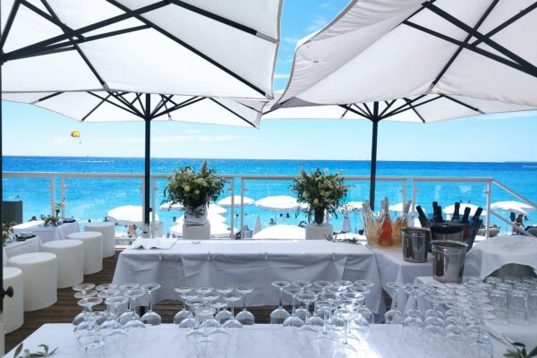 Evènements professionnels ou privés Plage Beau Rivage Nice (4)